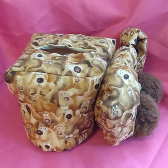 Vintage Bulldog Square tissue box cover - Picture 6 of 6